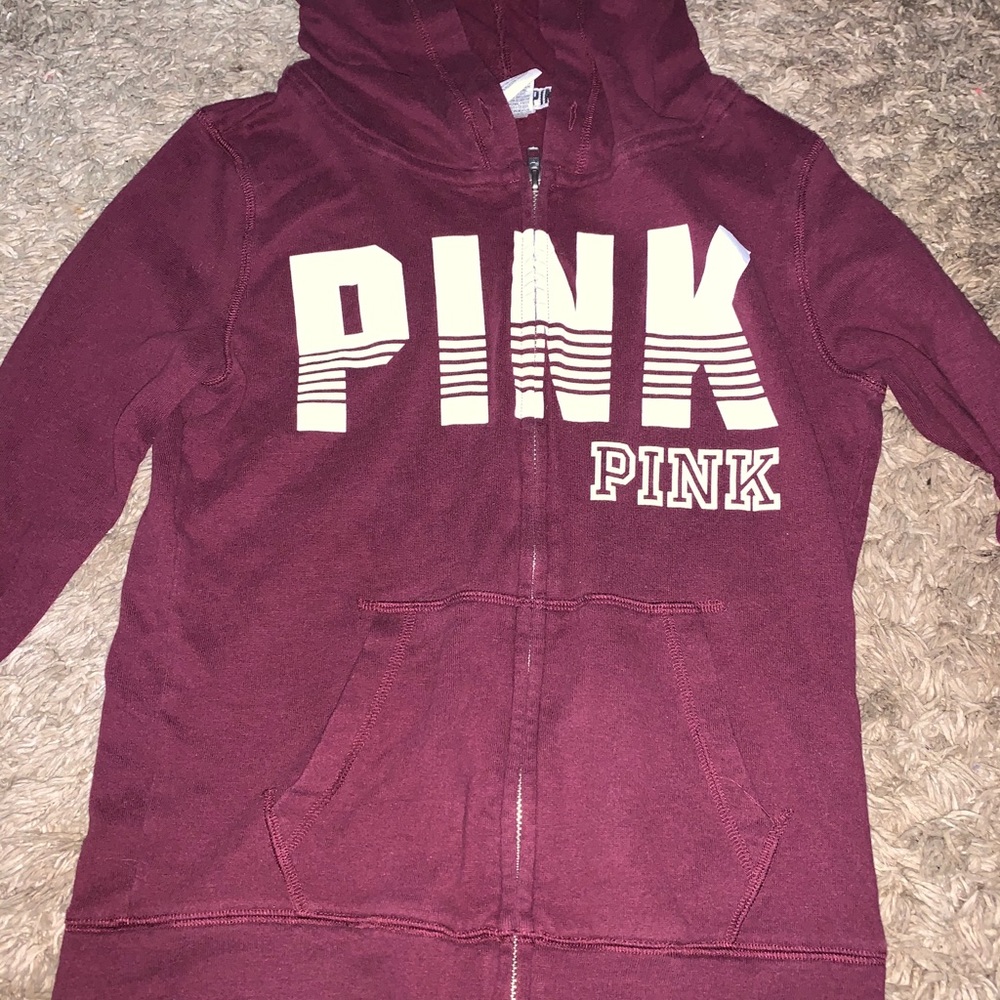 VS PINK zip up